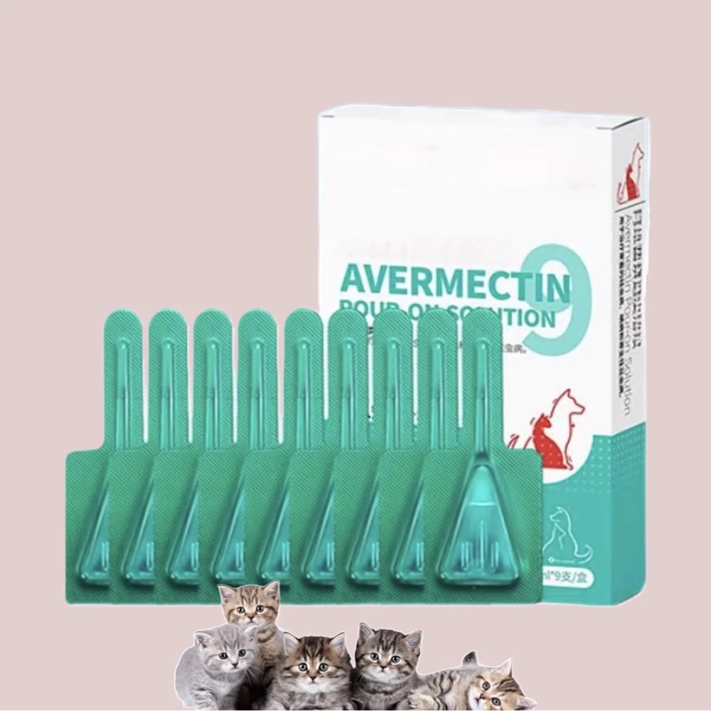 Avermectin Pour-on Solution for Cats - 1ml