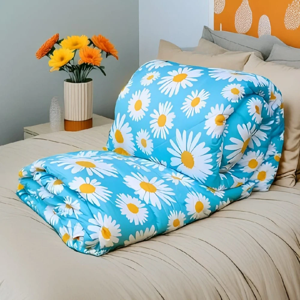 Comforter with full cotton fabric