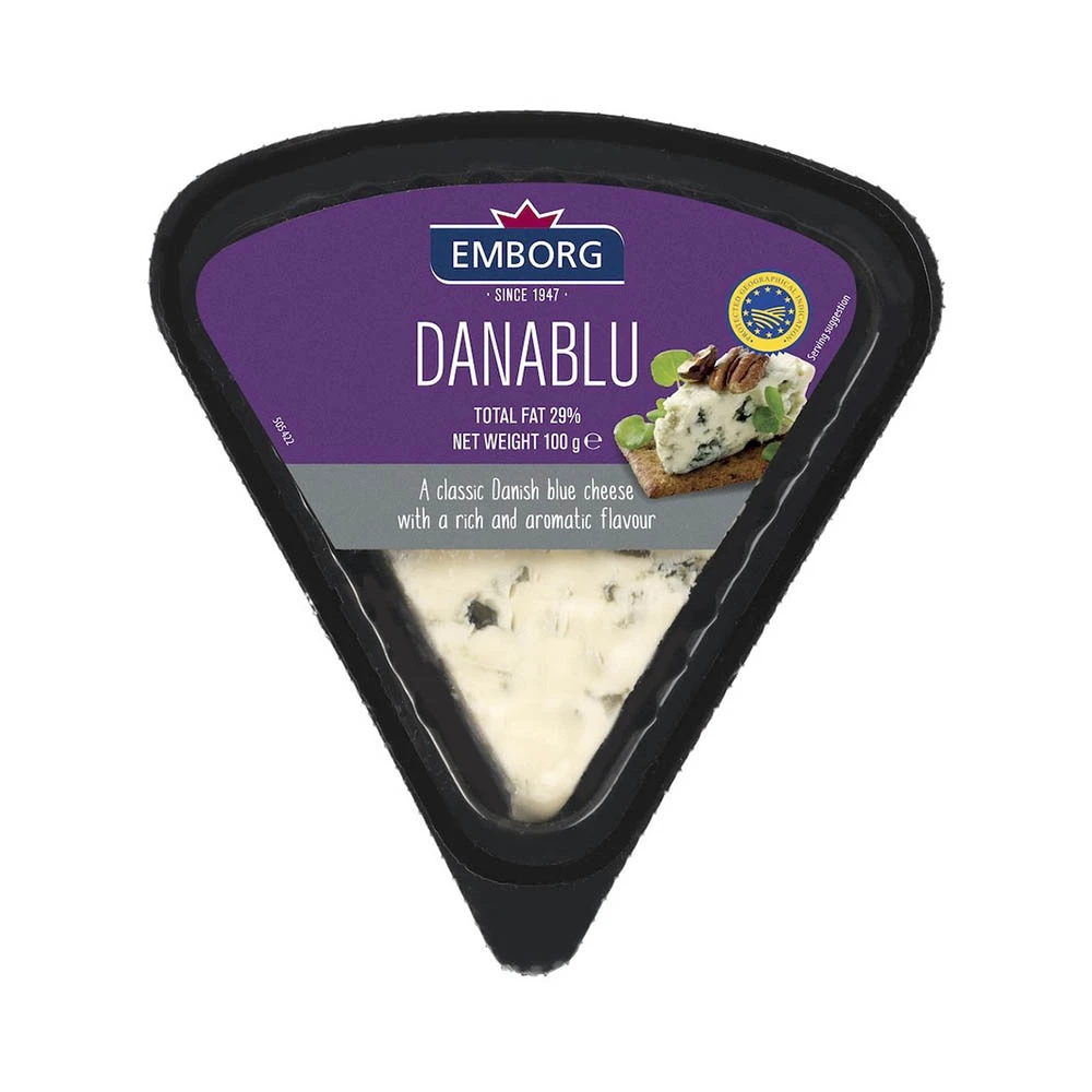 Emborg Danablu Portion Cheese 100gm