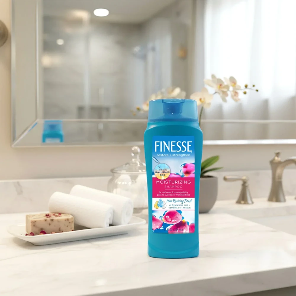 Finesse Restore + Strengthen Normal 2in1 Shampoo + Conditioner 384ml