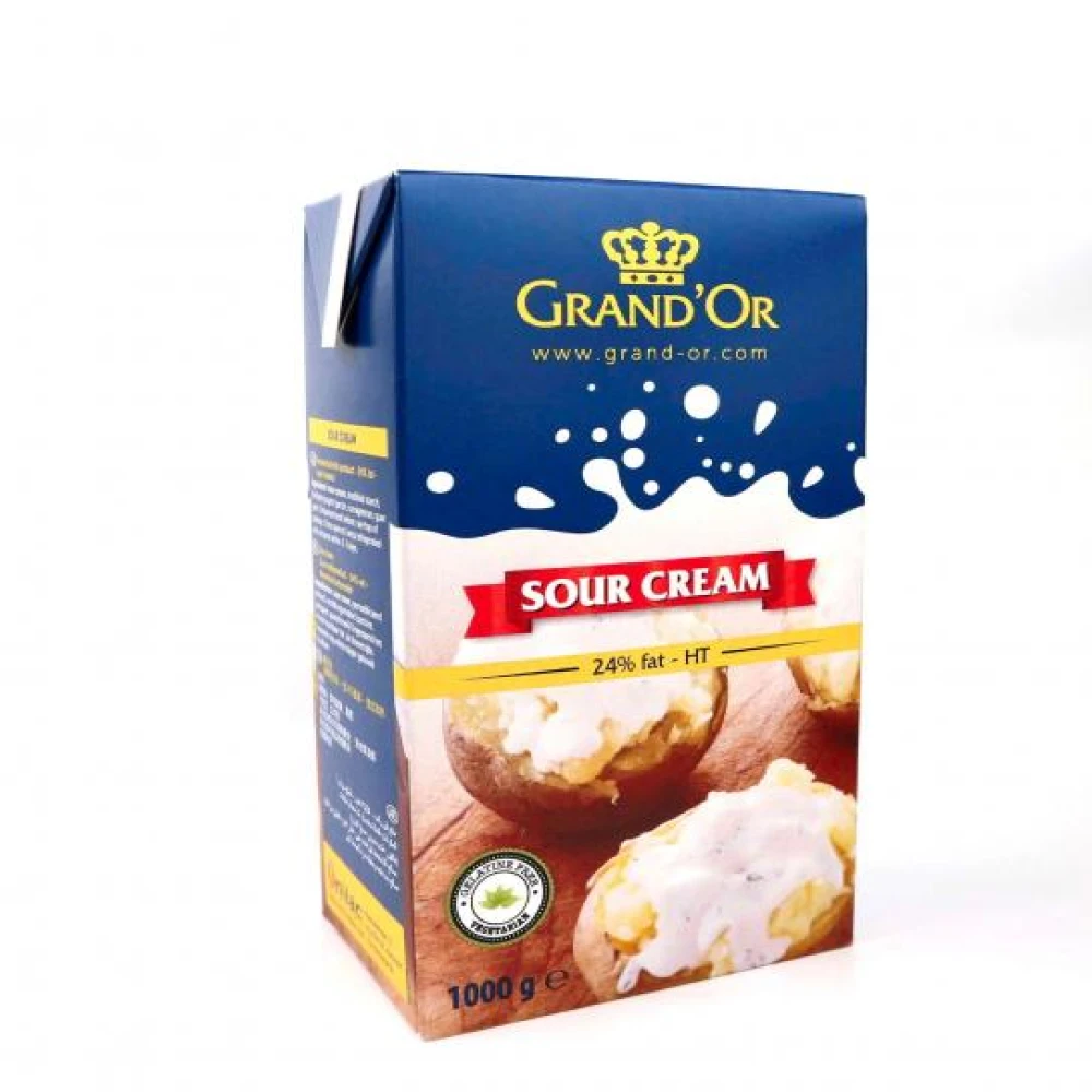GRAND OR UHT SOUR CREAM 1000ML