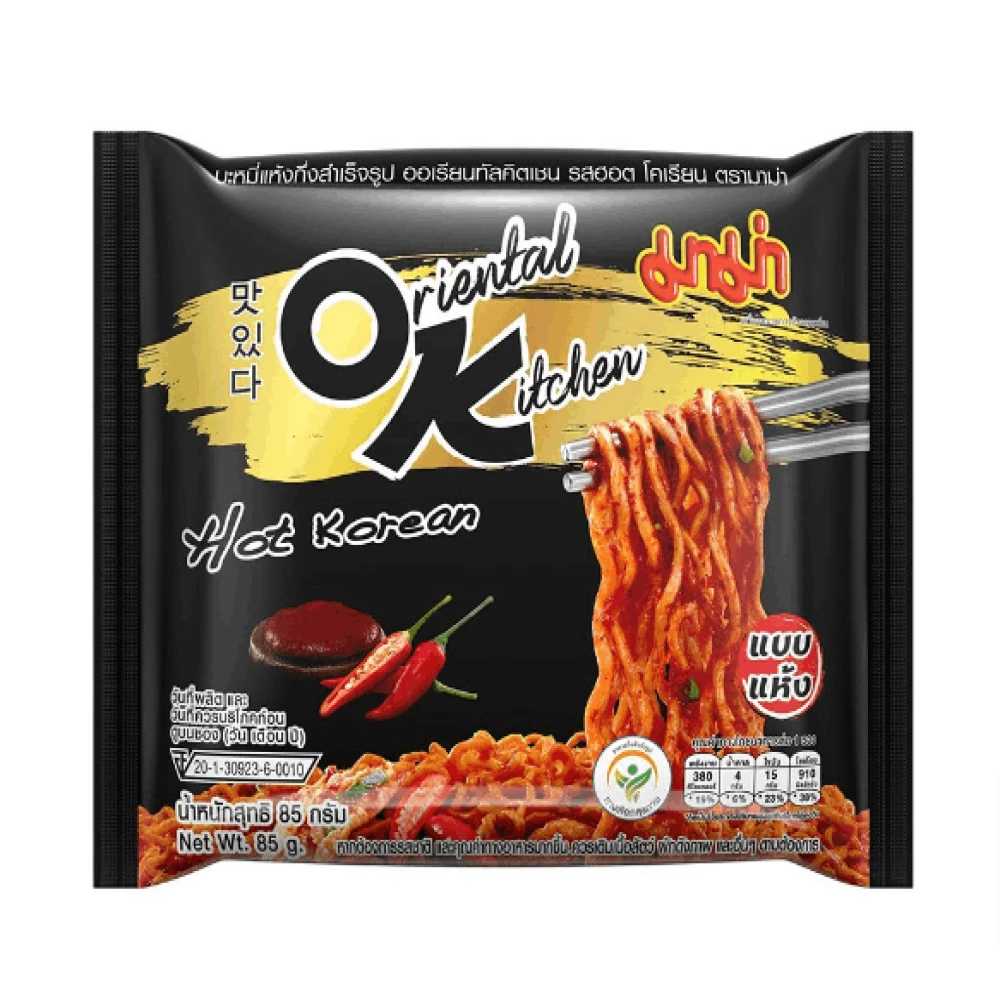 Mama OK Hot Korean Flavour 85gm.TH