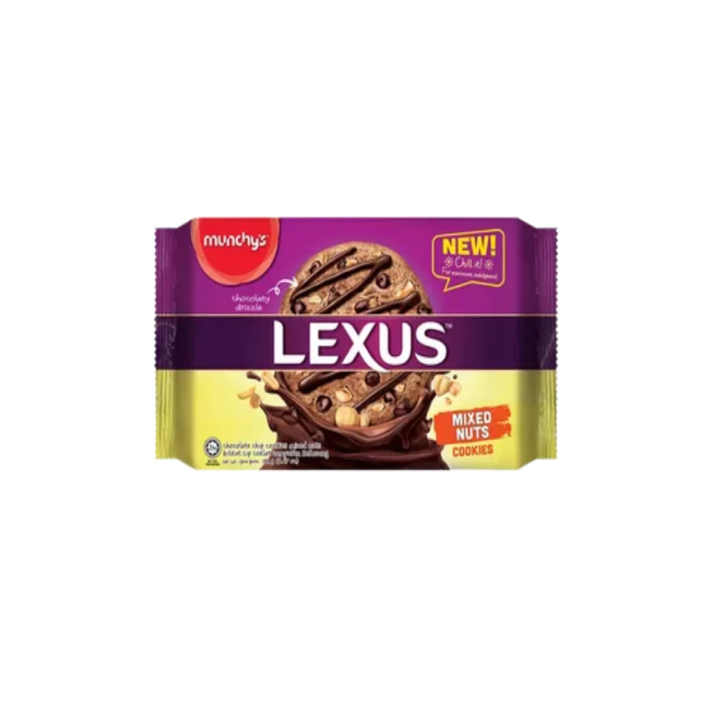 Munchys Lexus Mixed Nut Cookies 189gm