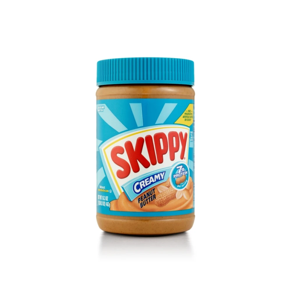 SKIPPY CREAMY PEANUT BUTTER 462G