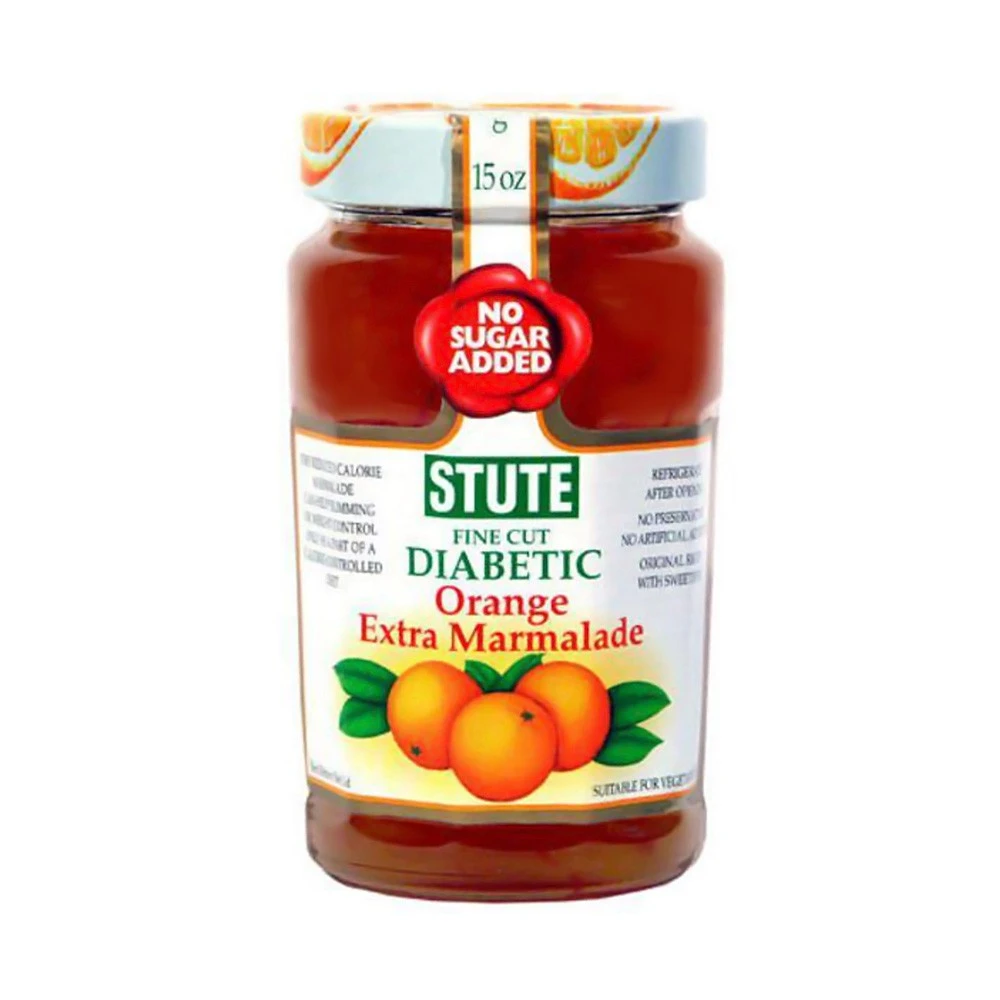 STUTE DIABETIC ORANGE EXT MARMALADE 430GM